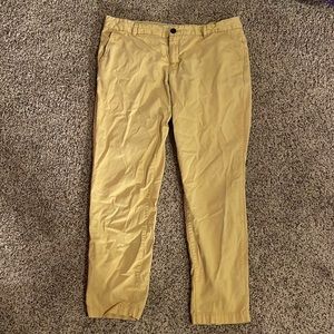 SIZE 14 H&M YELLOW PANTS